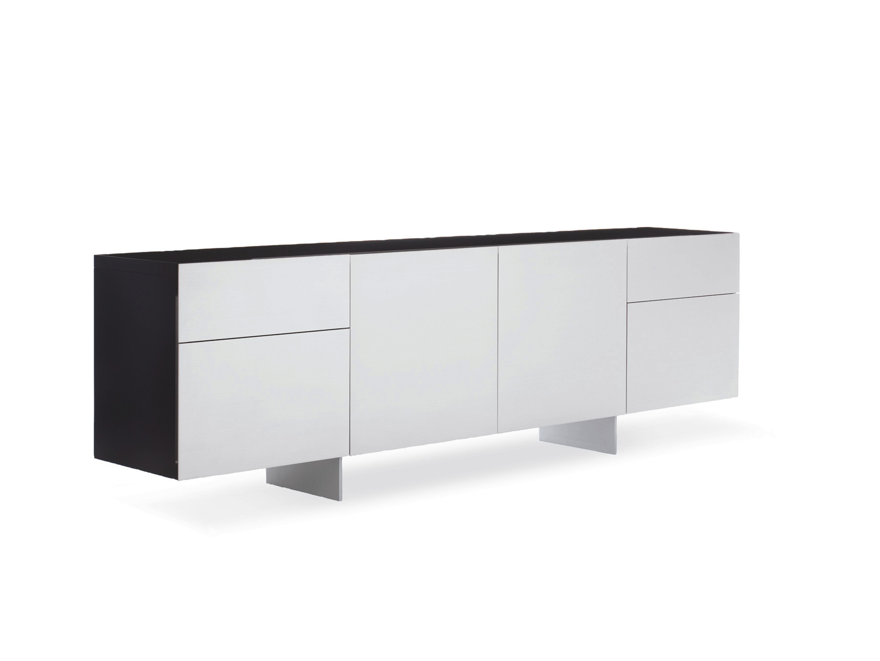 Design White Credenza executive modern metal wood credenza ambience credenza