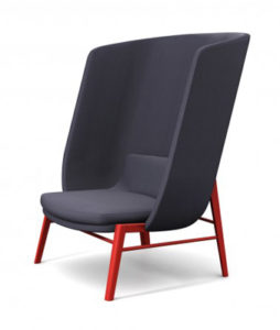 Extreme High Back Contemporary Lounge Chair