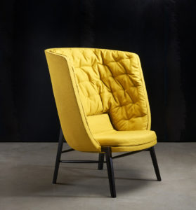 Extreme High Back Modern Lounge Chair