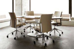 Metal Contemporary Executive Conference Chair