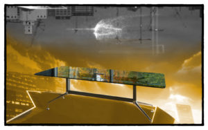 Modern Smoke Glass Table