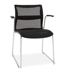 Modern Chrome Side Chair