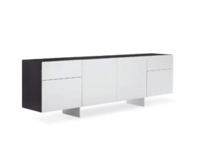 Premium Contemporary two tone credenza