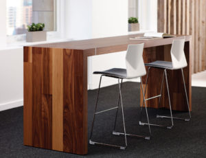 Premium Wood Standing Table