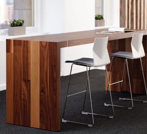 Premium Wood Standing Table