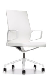 Sleek Modern White for Conference Chair