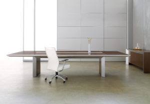 Ultimate Wood Silver Conference Table