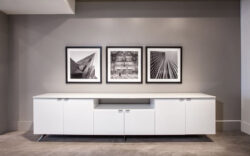 White Custom Credenza