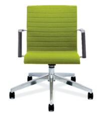 Chrome Green Retro Conference ChairChrome Green Retro Conference Chair