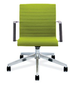 Chrome Green Retro Conference ChairChrome Green Retro Conference Chair