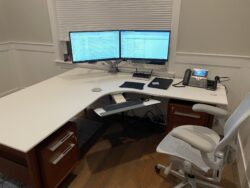 Customized Inside View Retro Modern Desk for home offices