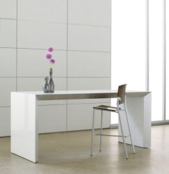 Premium White Contemporary standing table
