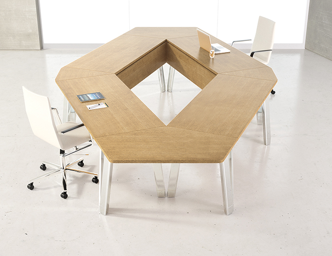 Mobile Pull Apart Wood Tables