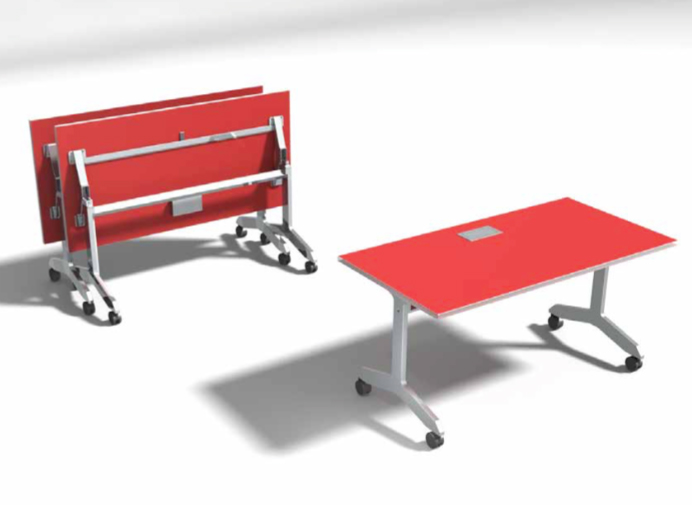 Contemporary Metal Teaming Tables