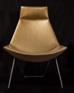 Stellar Metallic Gold Chair