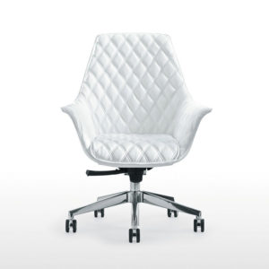 White Diamond Conference Chair