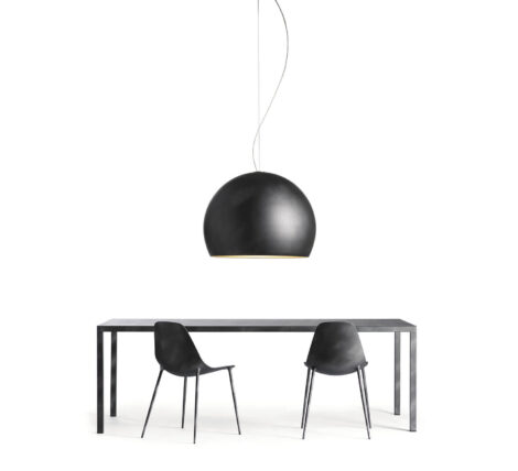 Graphite Modern Table Lamp Chairs