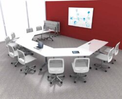 Contemporary Flip Tables Training Room