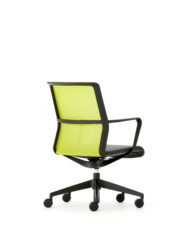 Lime Green Mesh Modern Conference Chair