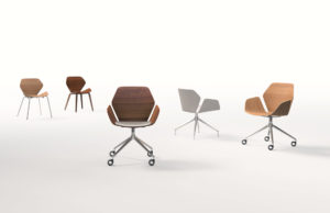 New Wood Modern Meeting Chairs
