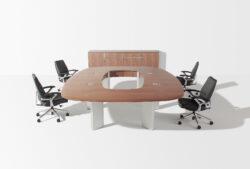 Open Center Boardroom Table