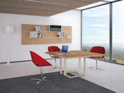 Square Contemporary Meeting Table