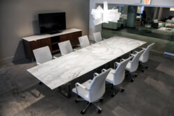 Contemporary Stone Conference Table