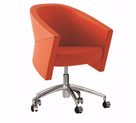 Modern Conference Chair Cloak Orange