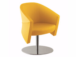 Modern Conference Chair Yellow Cloak