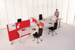 Flex Modern Open Space Desks 2016