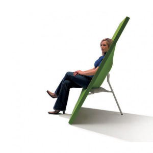 Green Portrait Art Chair