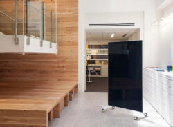 Black Glass Mobile Board