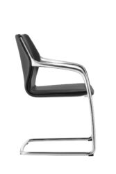 Chrome Luxury Cantilever Chair 2017