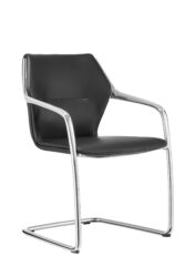 Chrome Luxury Leather Chair