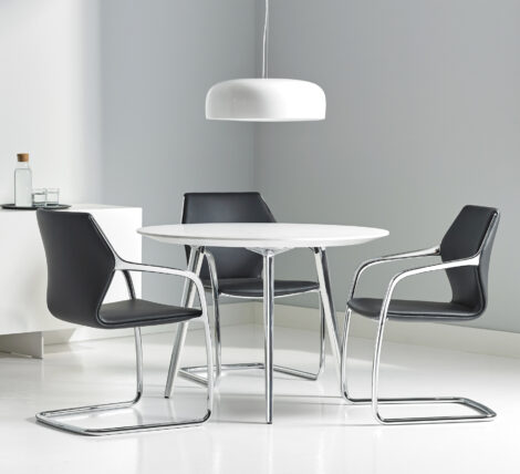 Luxury Cantilever Side Chair