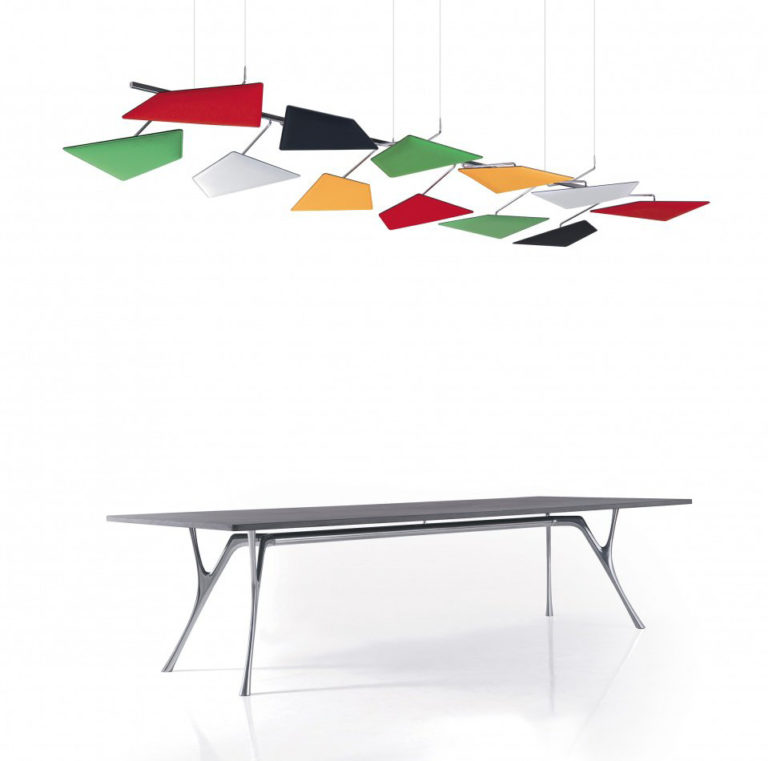 Red Acoustic Ceiling Kites Ambience Doré