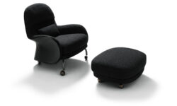 Black Orbit Luxury Lounge Chair