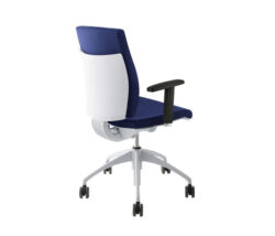 Blue White chair