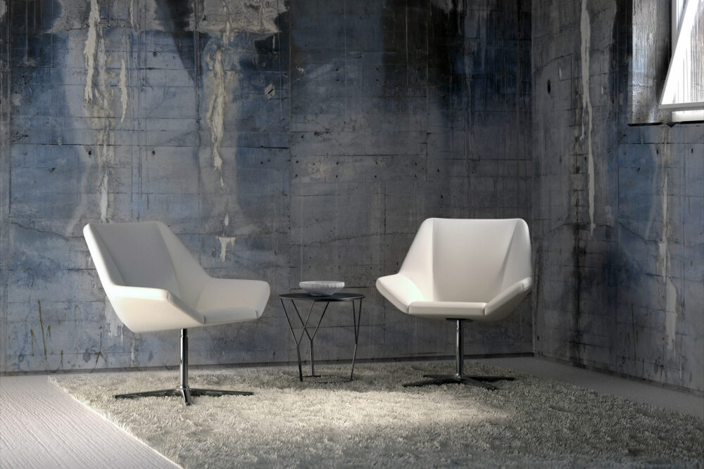 Cool Angular Lounge Chairs