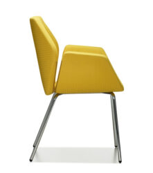 Cool Yellow Visitors Arm Chair
