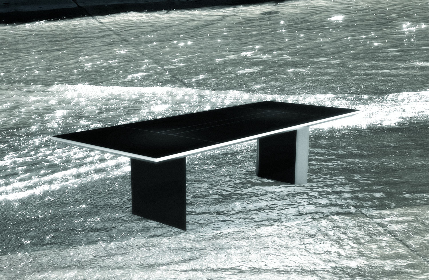 Floating Raft Table Luxury Conference Furniture