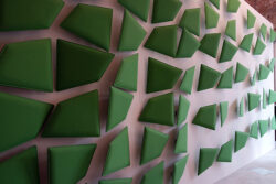 Green Acoustic Art Tiles