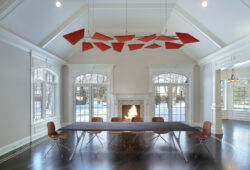 Red Acoustic Ceiling Kites