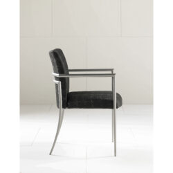 Silver Guest Charcoal Guest Chair