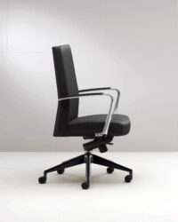 Black Transitional Executive Chair