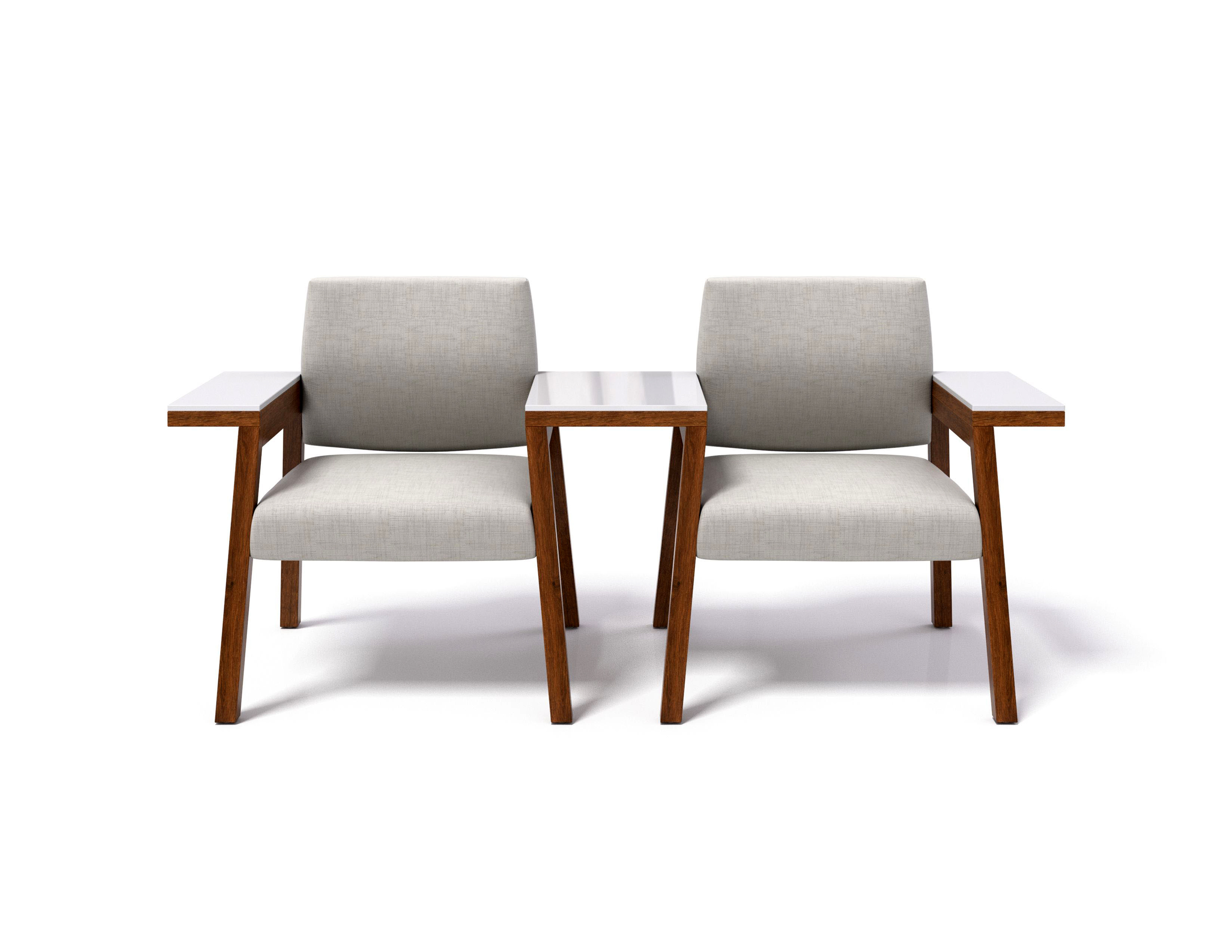 jet set double chair  ambience doré