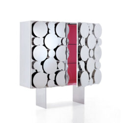 Mirrored-Credenza-open