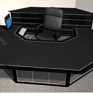 Custom-Black-Cockpit-Desk Custom-Black-Cockpit-Desk