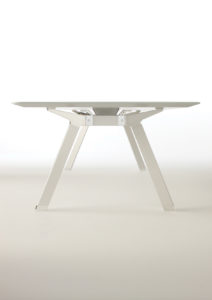 Silver Paramount Shillouette Table