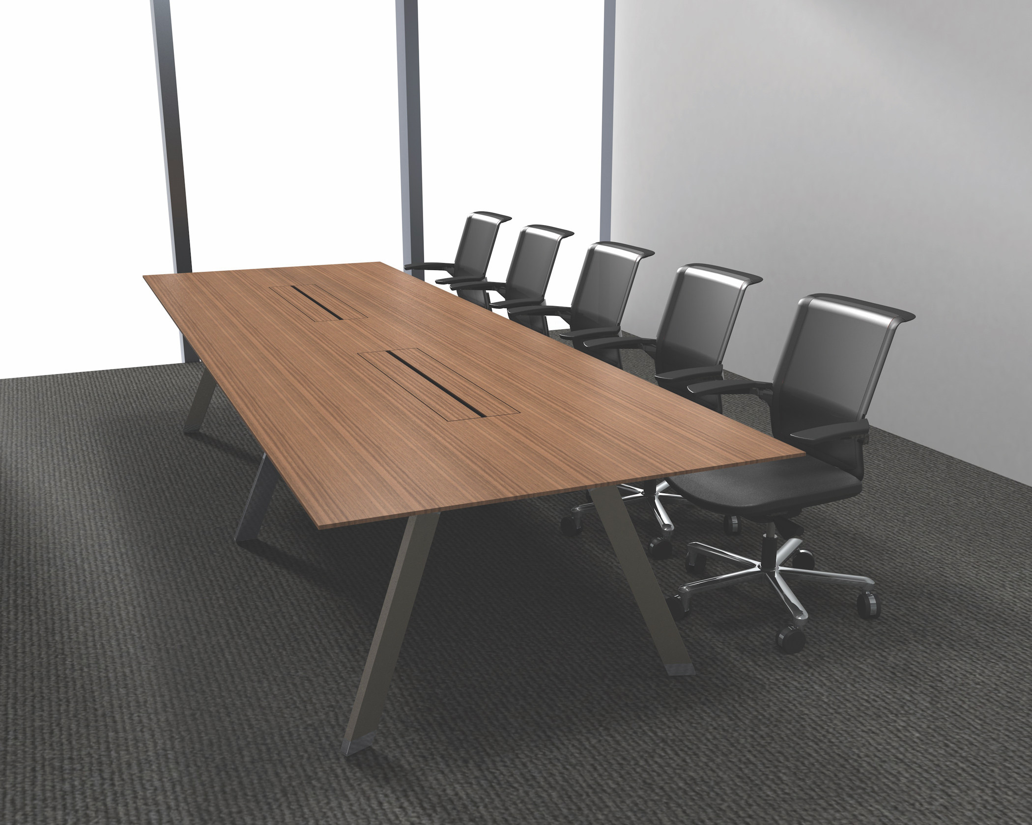 Wood-Paramount-Table extraordinary modern table for meetings and home offices